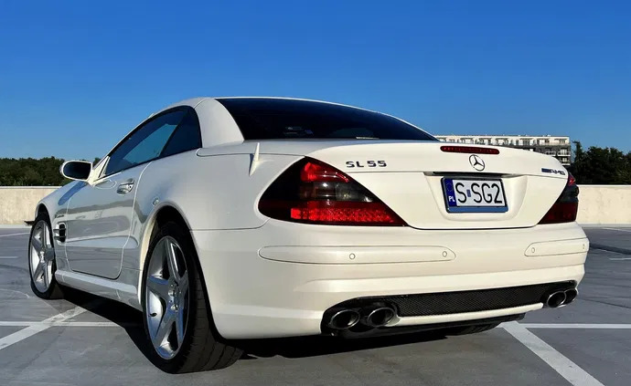 samochody osobowe Mercedes-Benz SL cena 206999 przebieg: 69980, rok produkcji 2005 z Katowice